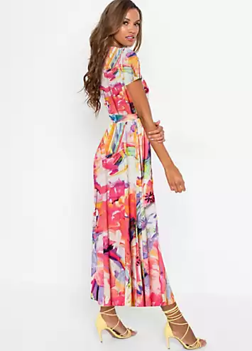 Floral Print Wrap Dress by bonprix | Look Again