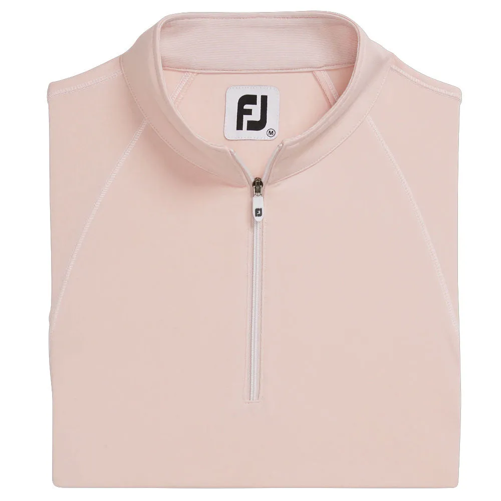 FootJoy Jersey Mini Stripe Zip Golf Pullover 2021 Women