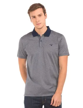 Gant Patterned Cotton Polo Shirt