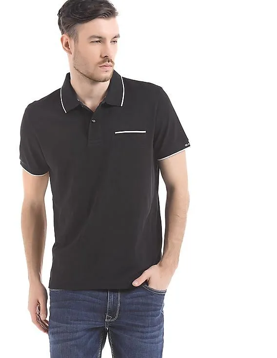 Gant Tipped Pique Polo Shirt