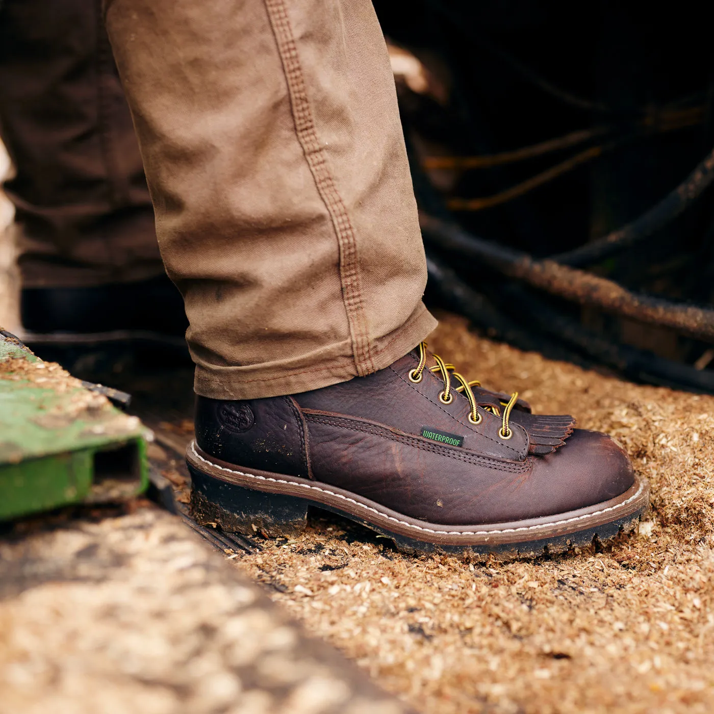 Georgia Boot Steel Toe Waterproof Logger Boot