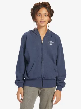 Girls 4-16 Better Mistakes B Zip Hoodie - Mood Indigo