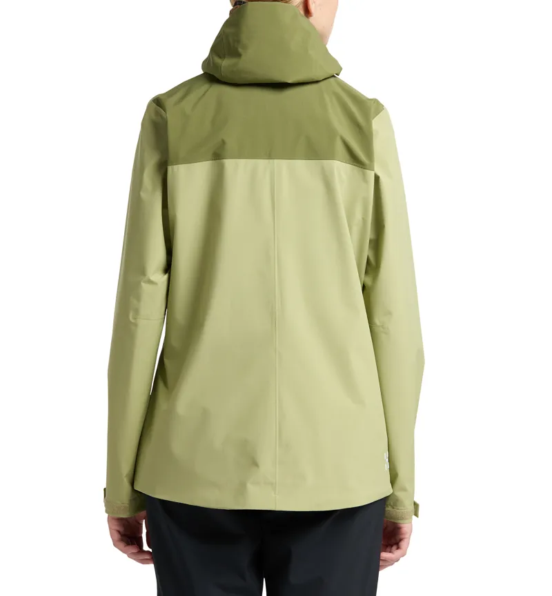 Haglofs Womens Koyal Proof Jacket Thyme Green/Olive Green