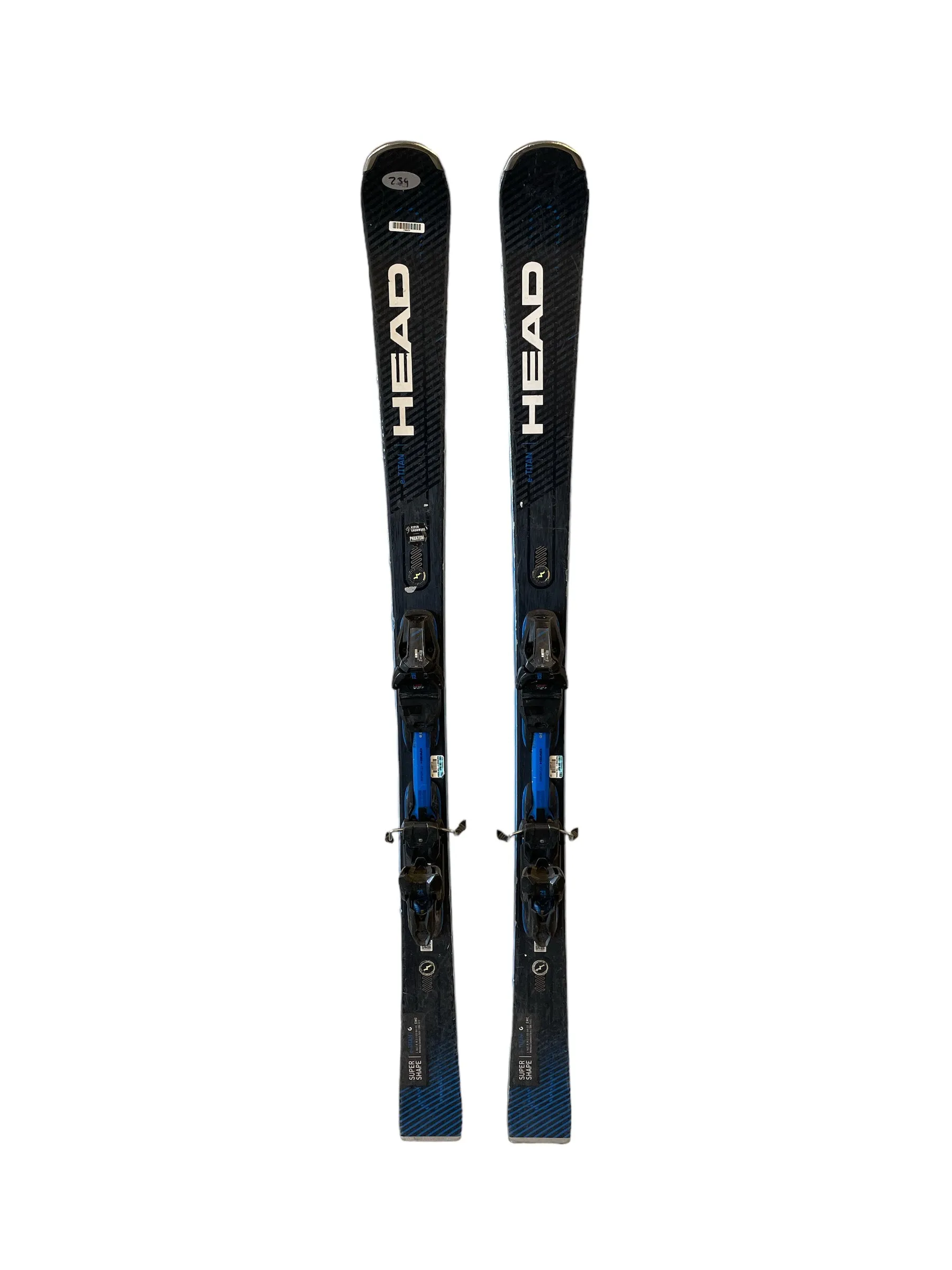 Head Supershape E-Titan Skis with Superflex Pro 12 Bindings