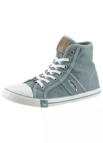 High-Top Lace-Up Trainers by Mustang | Look Again