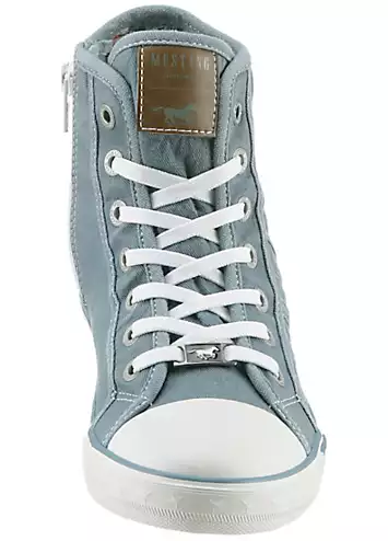 High-Top Lace-Up Trainers by Mustang | Look Again