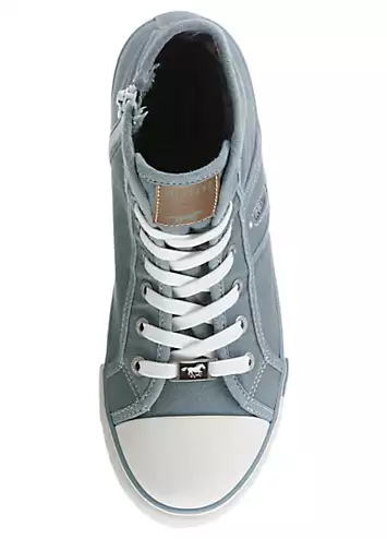 High-Top Lace-Up Trainers by Mustang | Look Again