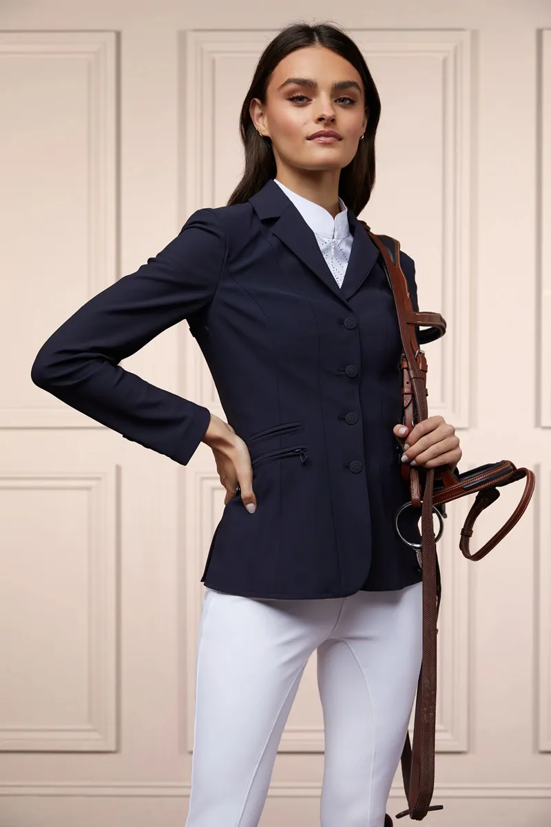 Holland Cooper The Competition Jacket Ladies in Matte Ink Navy