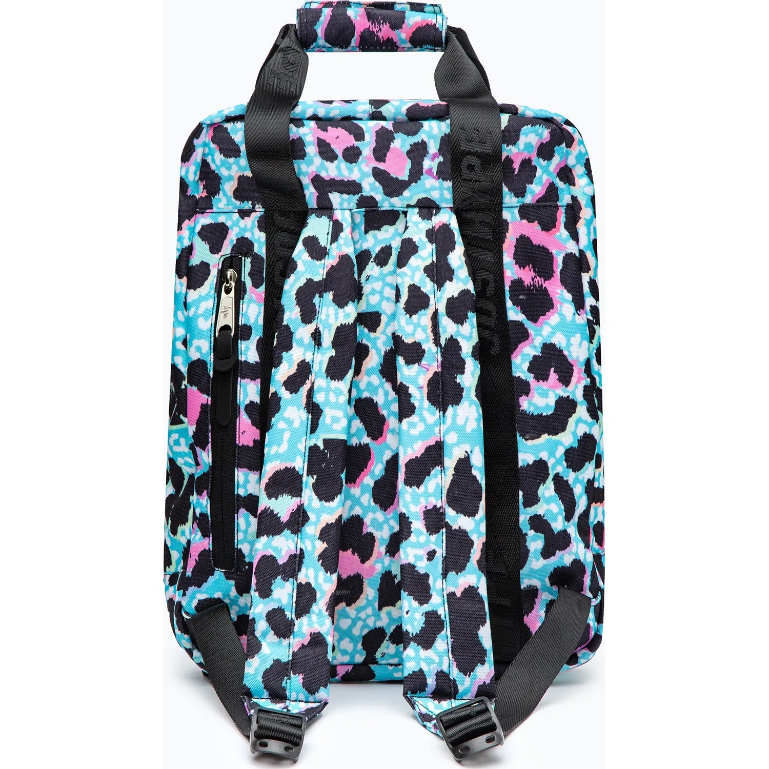 Hype Leopard Crest Boxy Backpack - Blue Ice