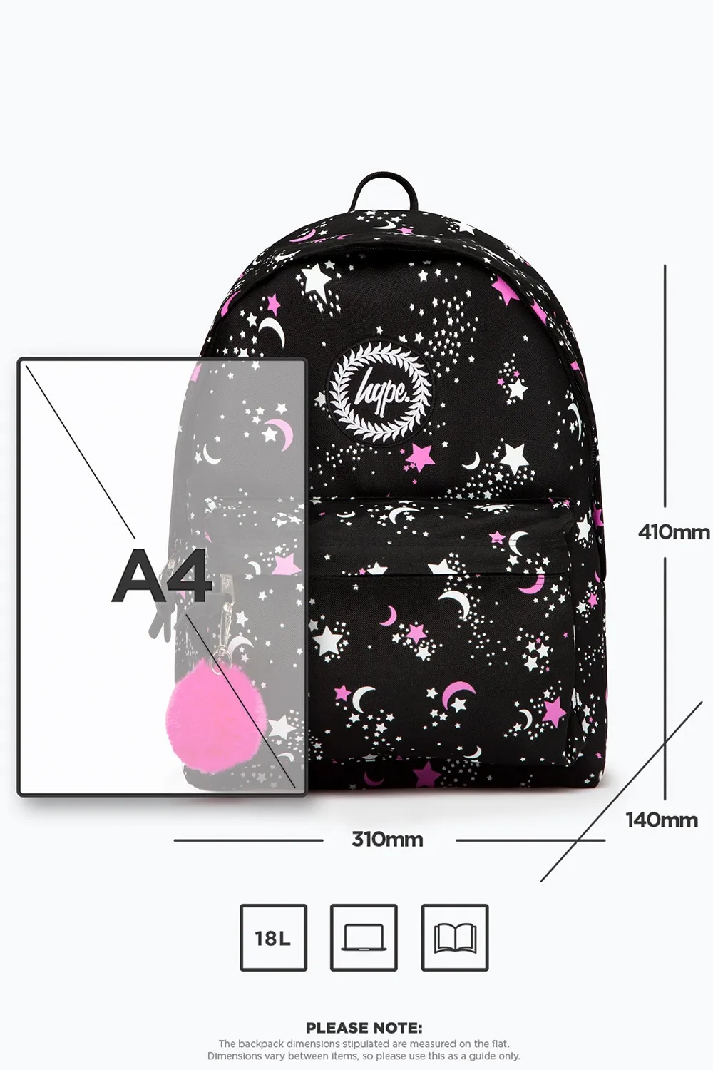 Hype Midnight Moon And Stars Backpack