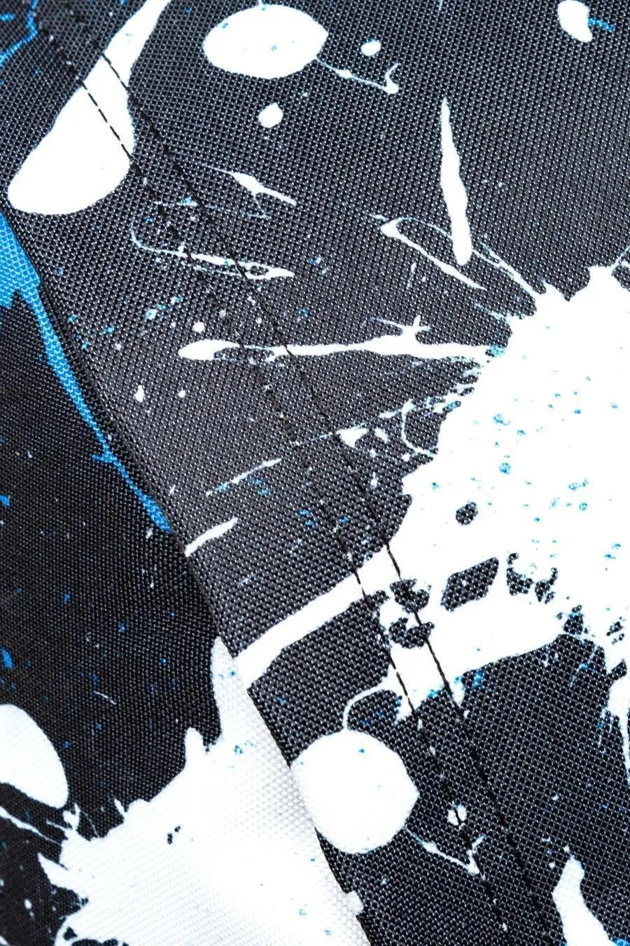 Hype Splatter Backpack - Black/White/Blue