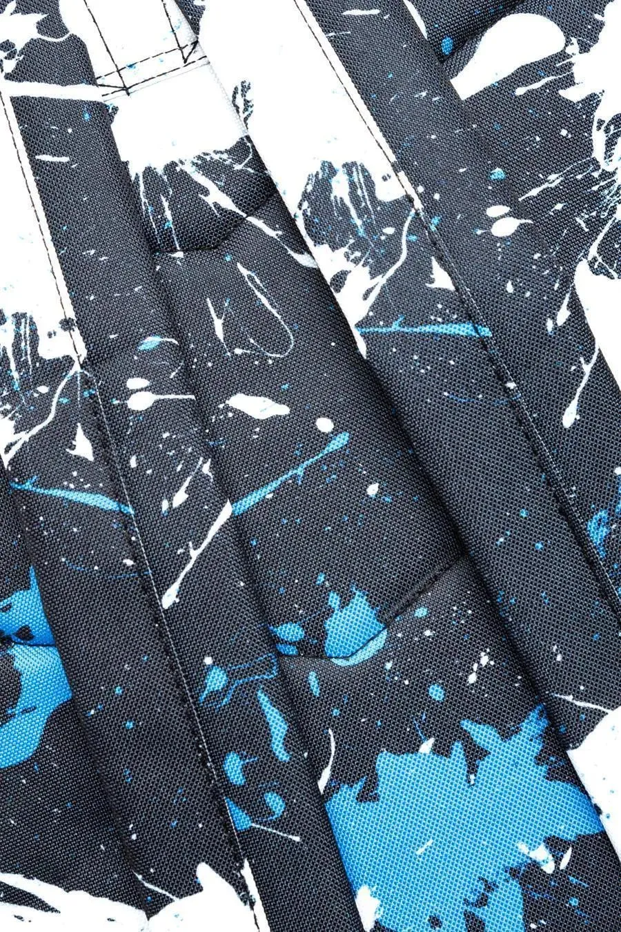 Hype Splatter Backpack - Black/White/Blue