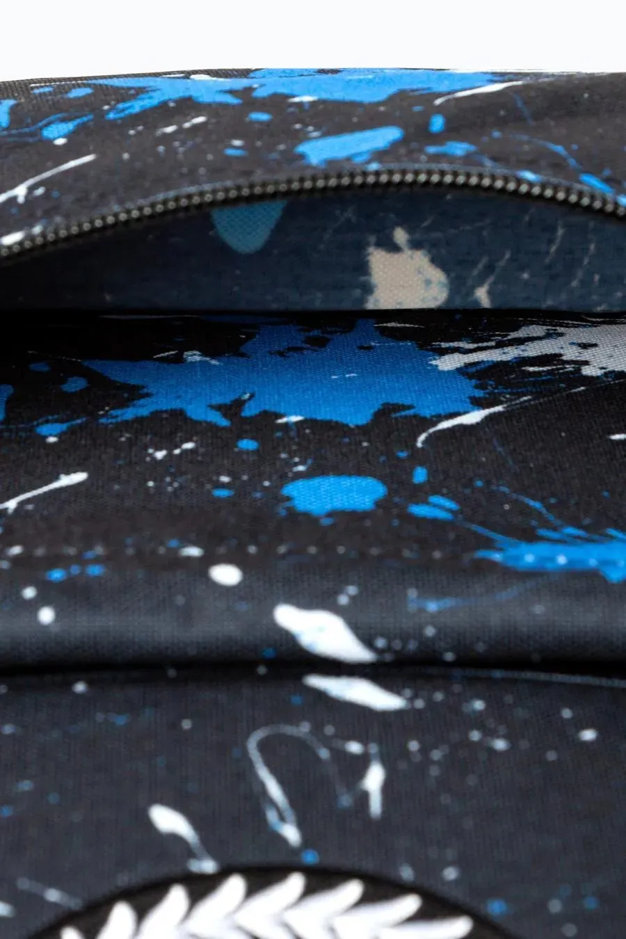 Hype Splatter Backpack - Black/White/Blue