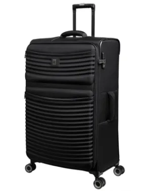 IT Luggage Precursor Black Suitcase | Holiday Shop | George at ASDA