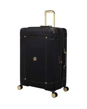 IT Luggage Superiority Black Large Suitcase with TSA Lock | Simply Be