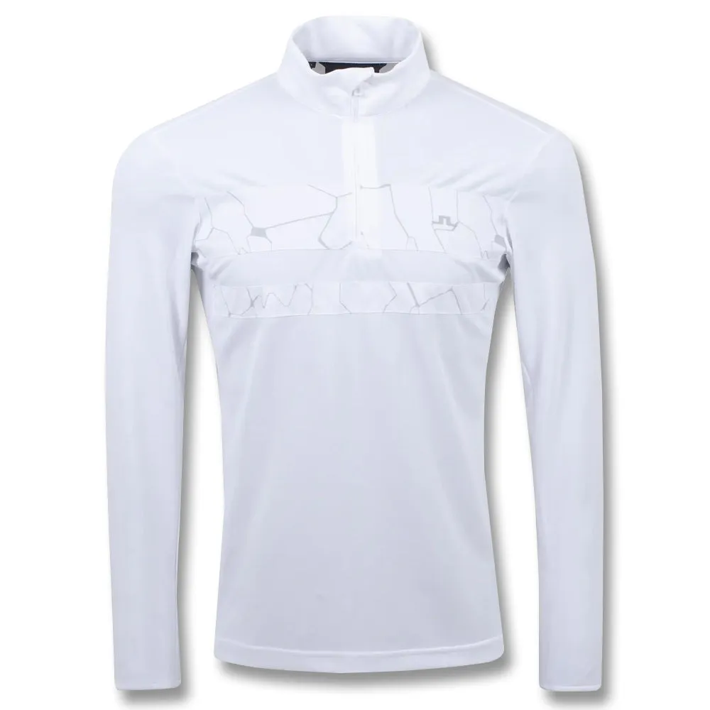 J.Lindeberg Bran Print Mid Layer Golf Pullover 2021