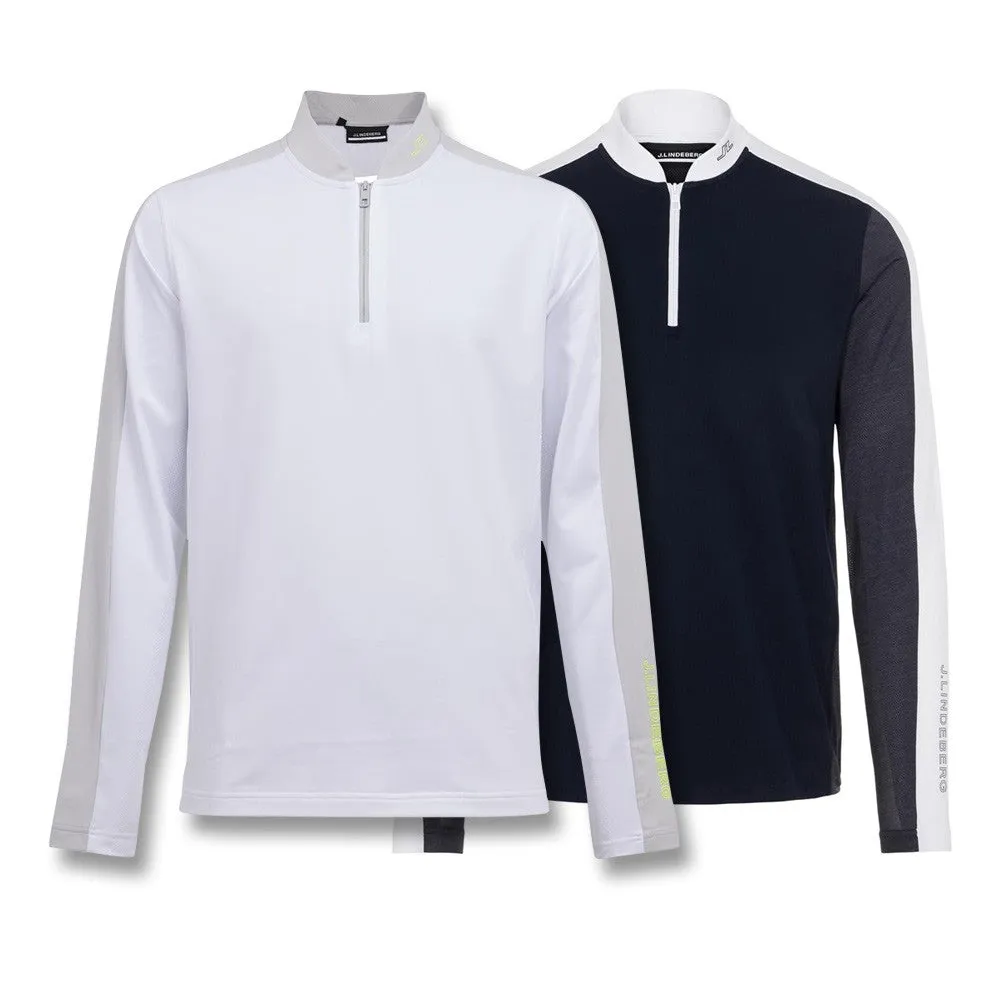 J.Lindeberg Ry Golf Mid Layer Golf Pullover 2021