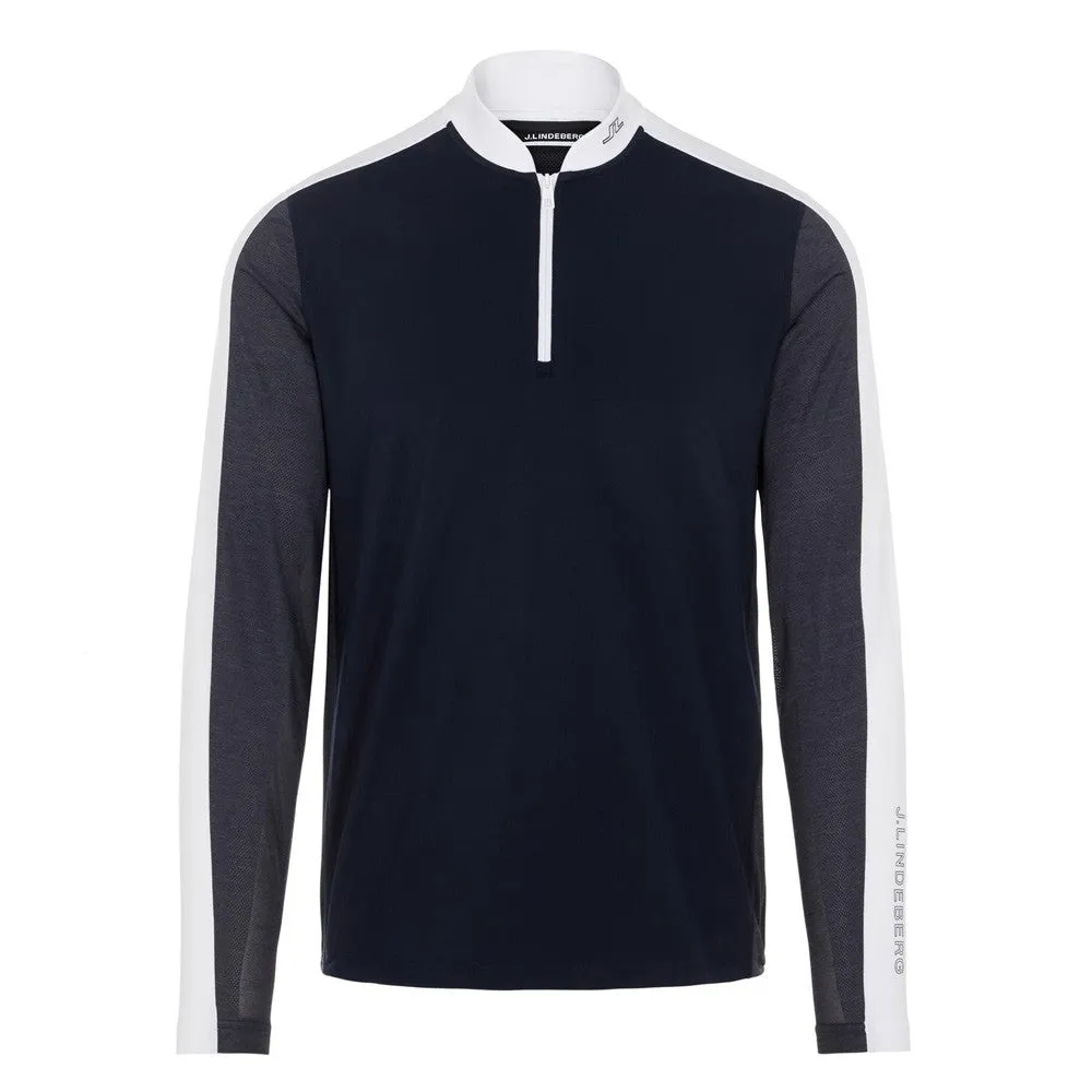 J.Lindeberg Ry Golf Mid Layer Golf Pullover 2021