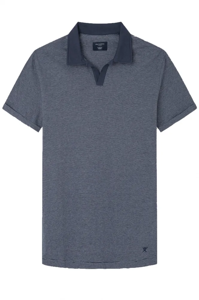 Johnny Clr Str Polo Navy