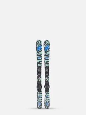 K2 Indy Youth Skis + Marker FDT 4.5 - 7.0 Binding (2023) | Alpine Country Lodge | St. John's NL