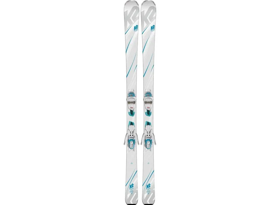 K2 True Luv Inc Er3 10 Cq Binding Skis Women'S Skis 