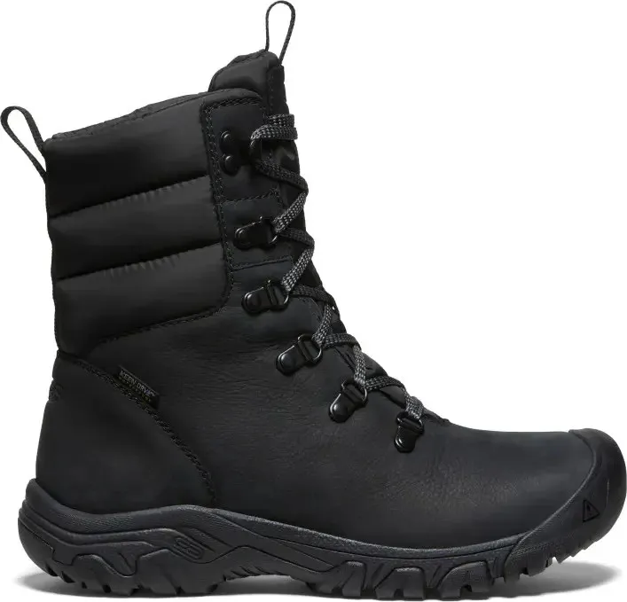 Keen Women's Greta Waterproof Boot Black/Black | Buy Keen Women's Greta Waterproof Boot Black/Black here | Outnorth