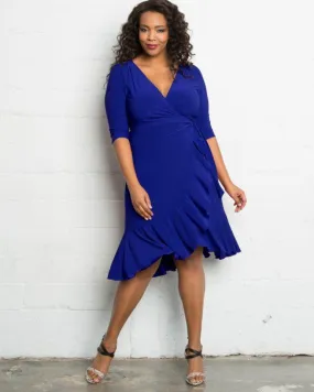 Kiyonna Short Plus Size Wrap Dress Sale