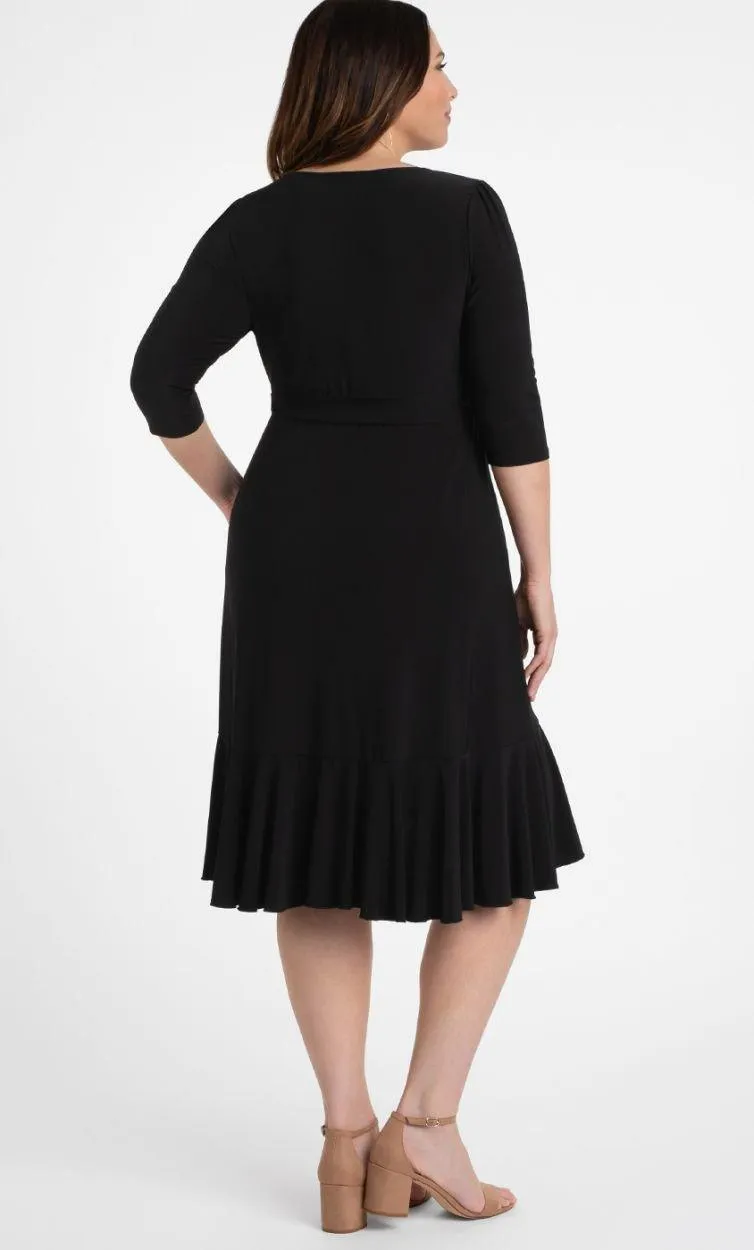 Kiyonna Short Plus Size Wrap Dress Sale