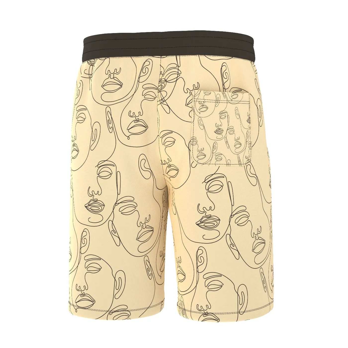 Line Face Shorts