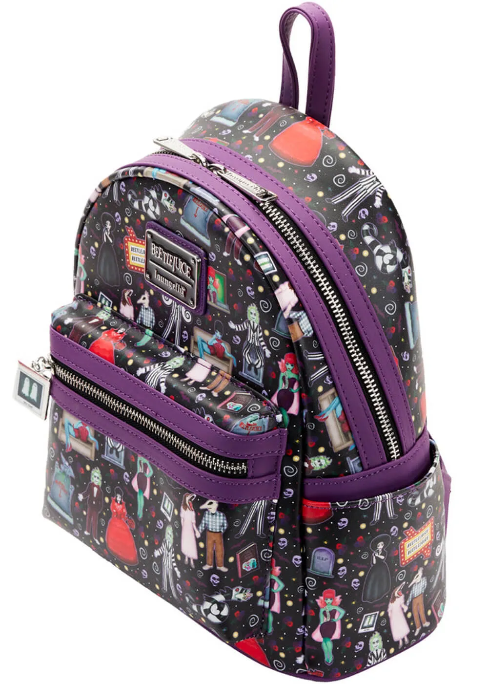 Loungefly Beetlejuice Icons AOP Backpack