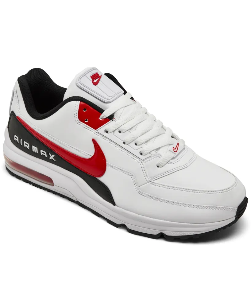 Macy's Nike Men's Air Max Ltd 3 Running Sneakers from Finish Line - White, University Red