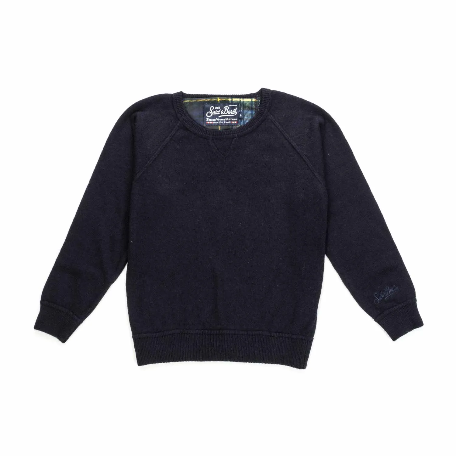 Mc2 Saint Barth Blue Pullover For Boys