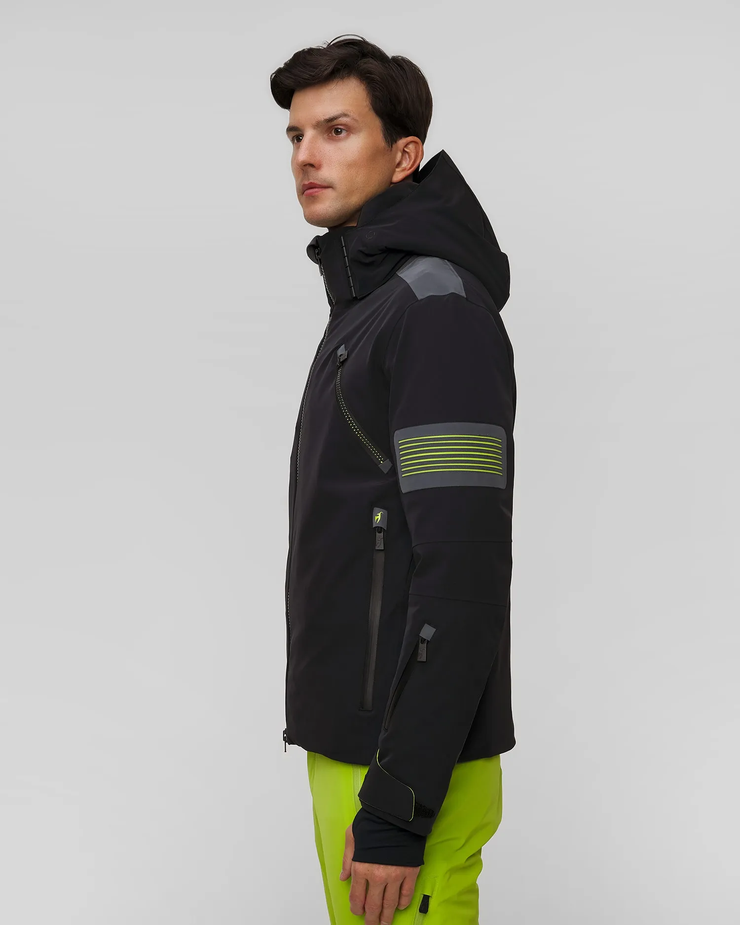 Men's black ski jacket Toni Sailer Allan 341128-100