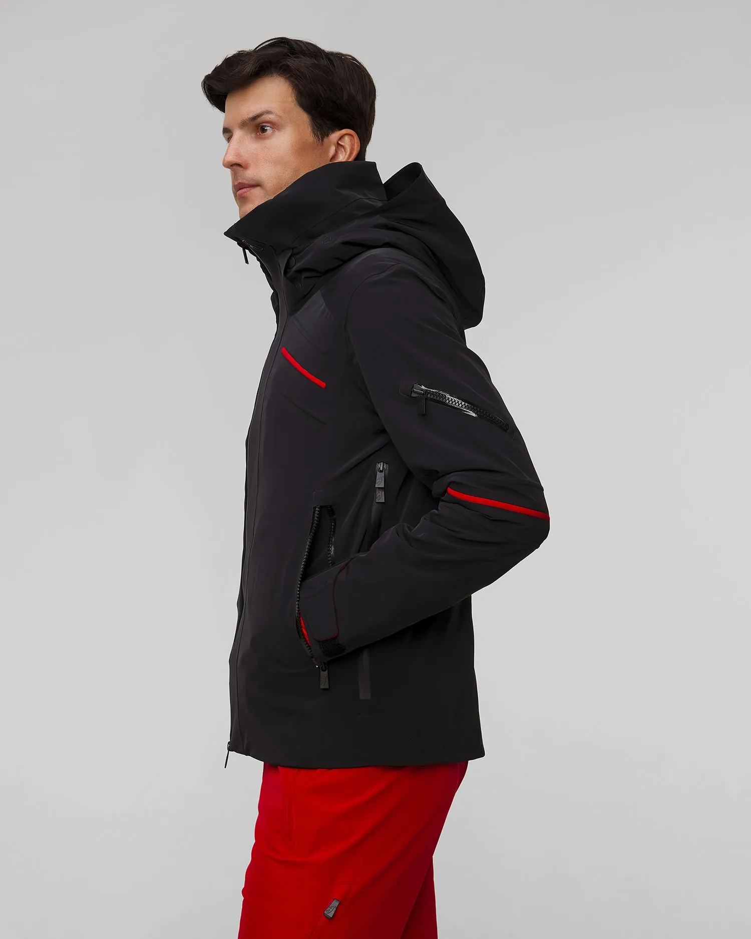 Men's black ski jacket Toni Sailer Kurt 341129-100