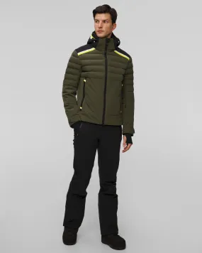 Men's green ski jacket Toni Sailer Lorenz 341127-637