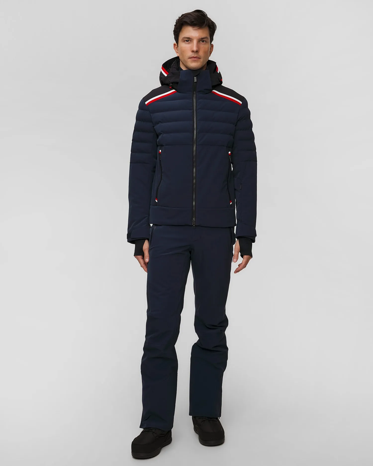 Men's navy blue ski jacket Toni Sailer Lorenz 341127-196