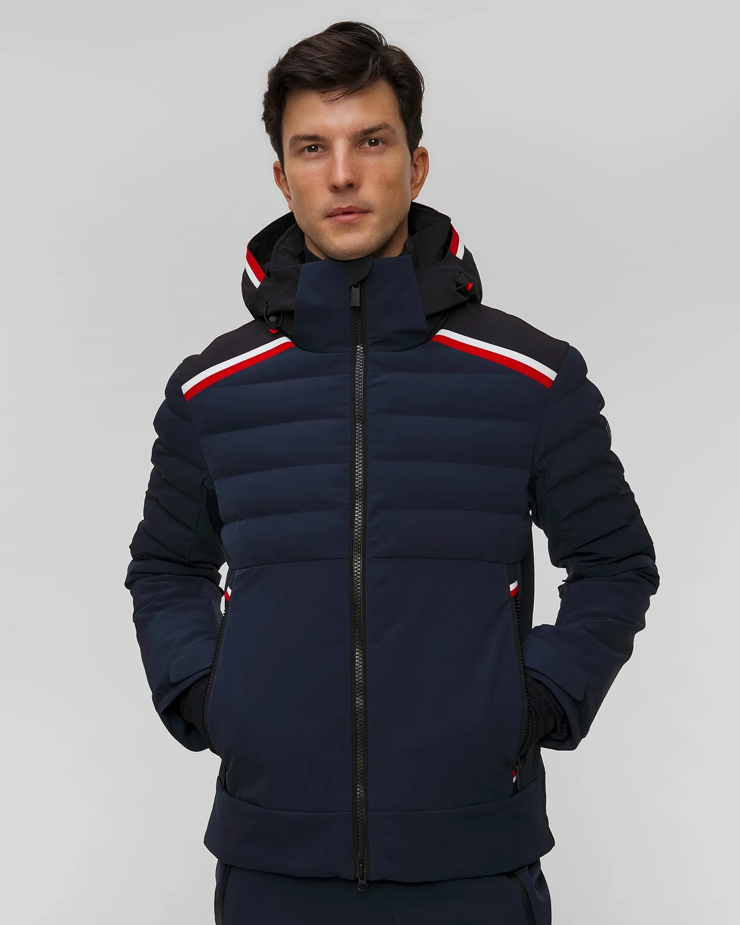 Men's navy blue ski jacket Toni Sailer Lorenz 341127-196