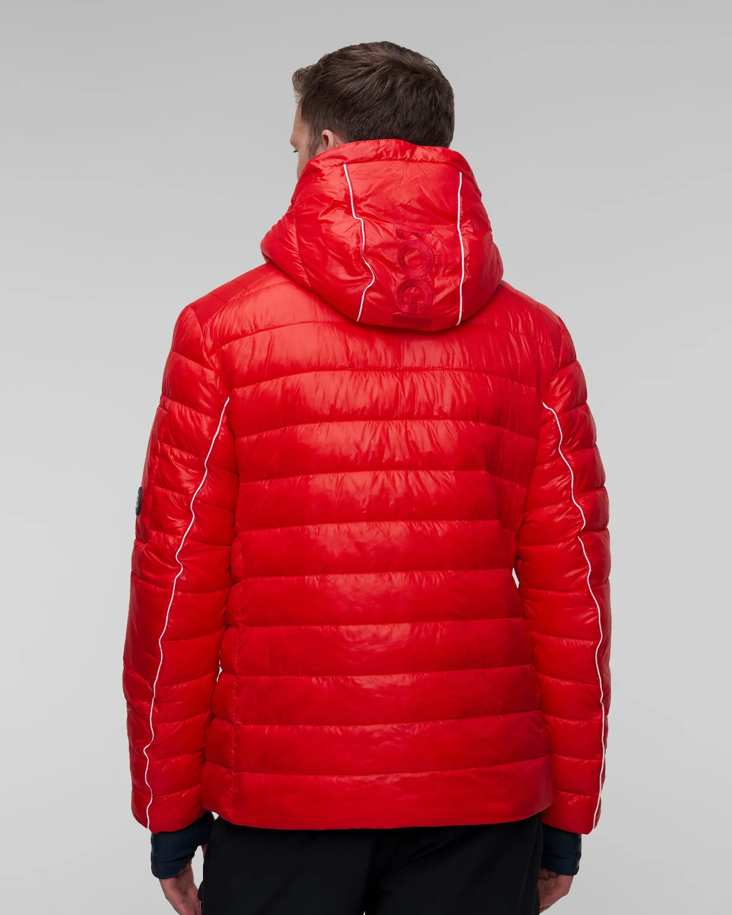 Men's red ski jacket BOGNER Dori 81427261-565