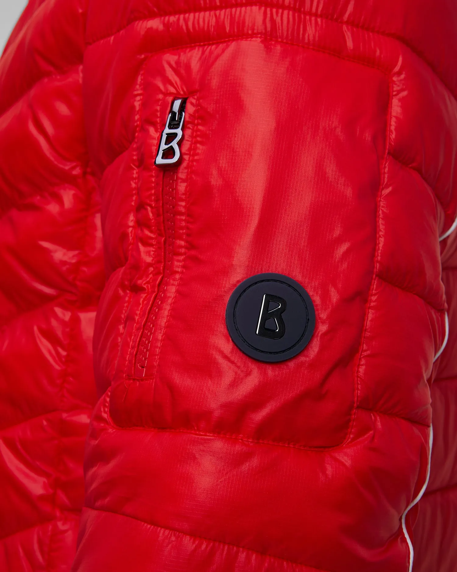 Men's red ski jacket BOGNER Dori 81427261-565