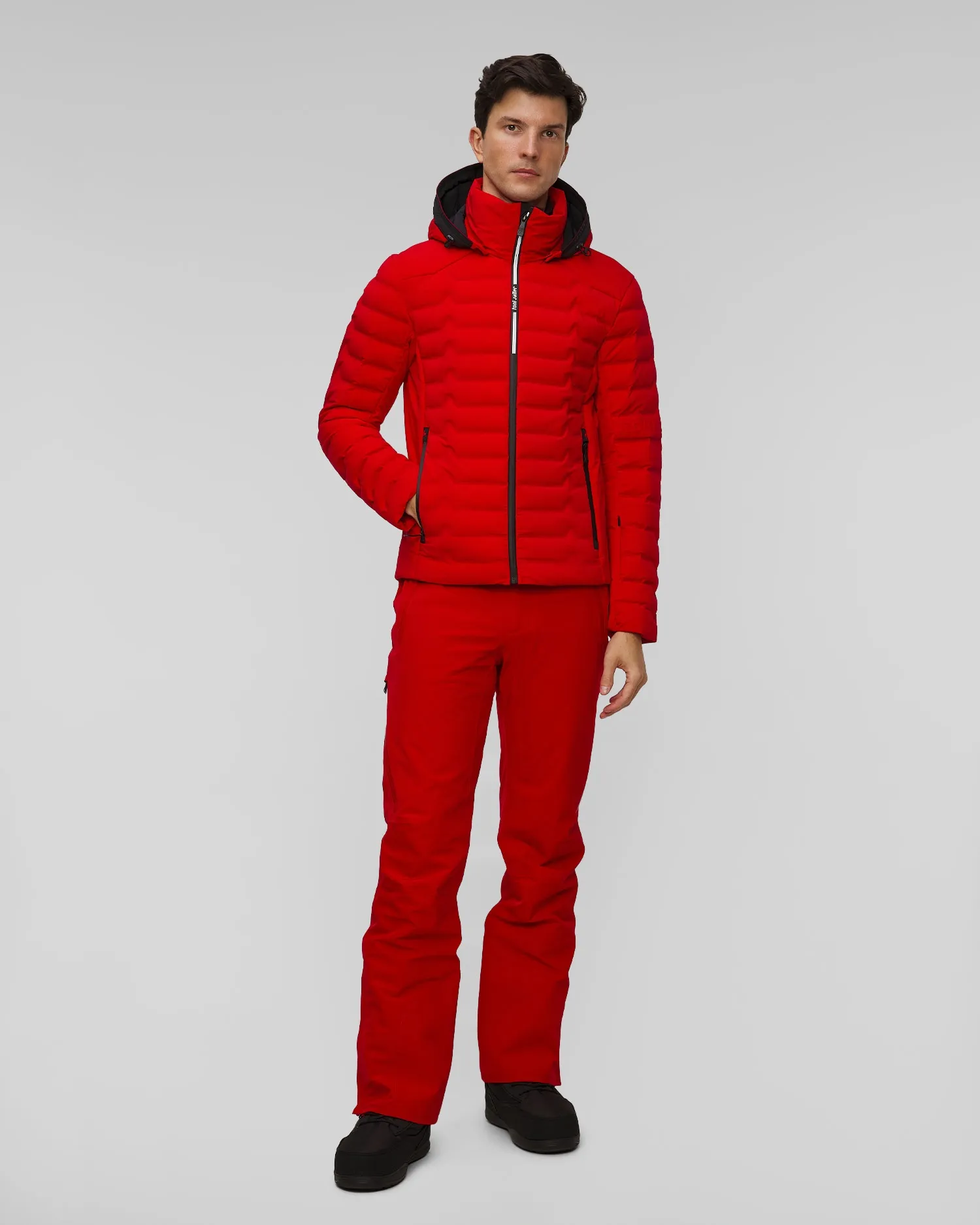 Men's red ski jacket Toni Sailer Heydan New 341116-442