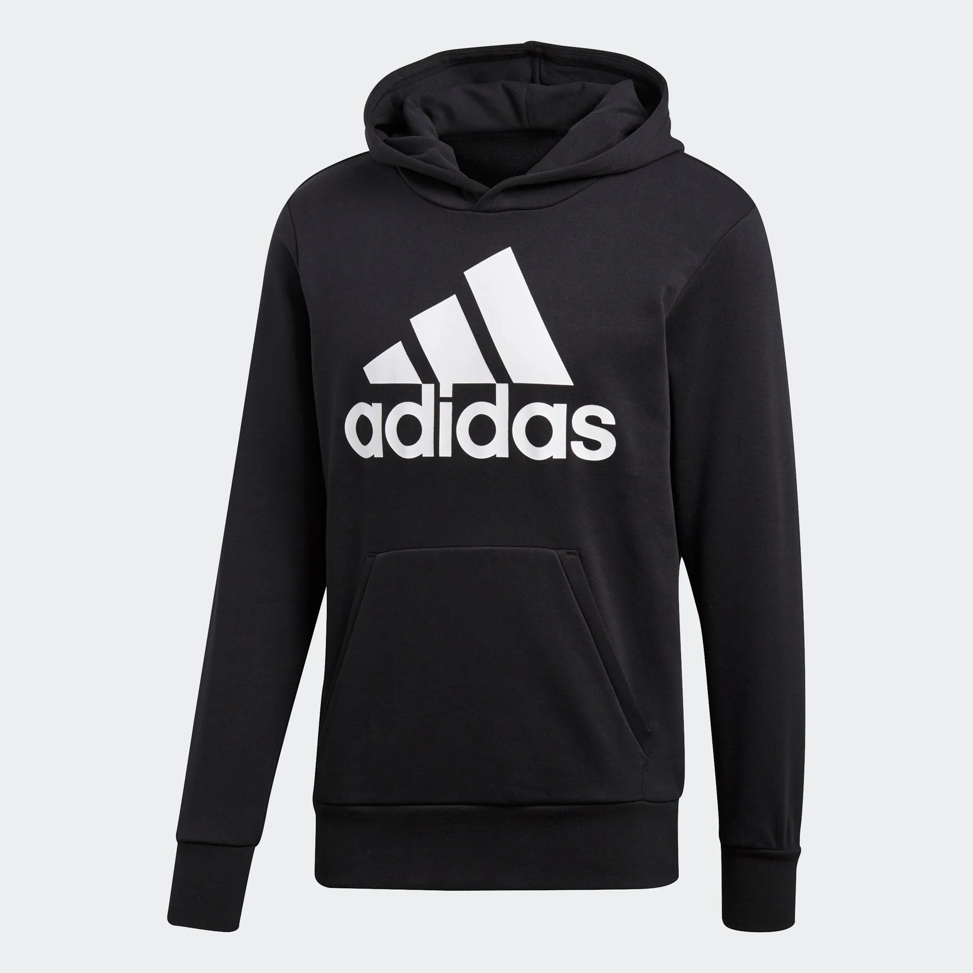 Men's adidas Essentials Badge of Sport Hoodie Black