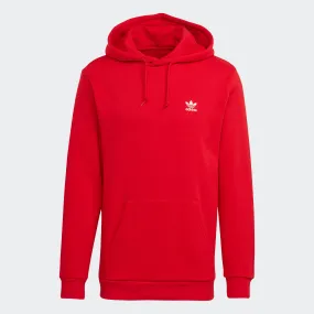 Men's adidas Essentials Trefoil Hoodie Scarlet