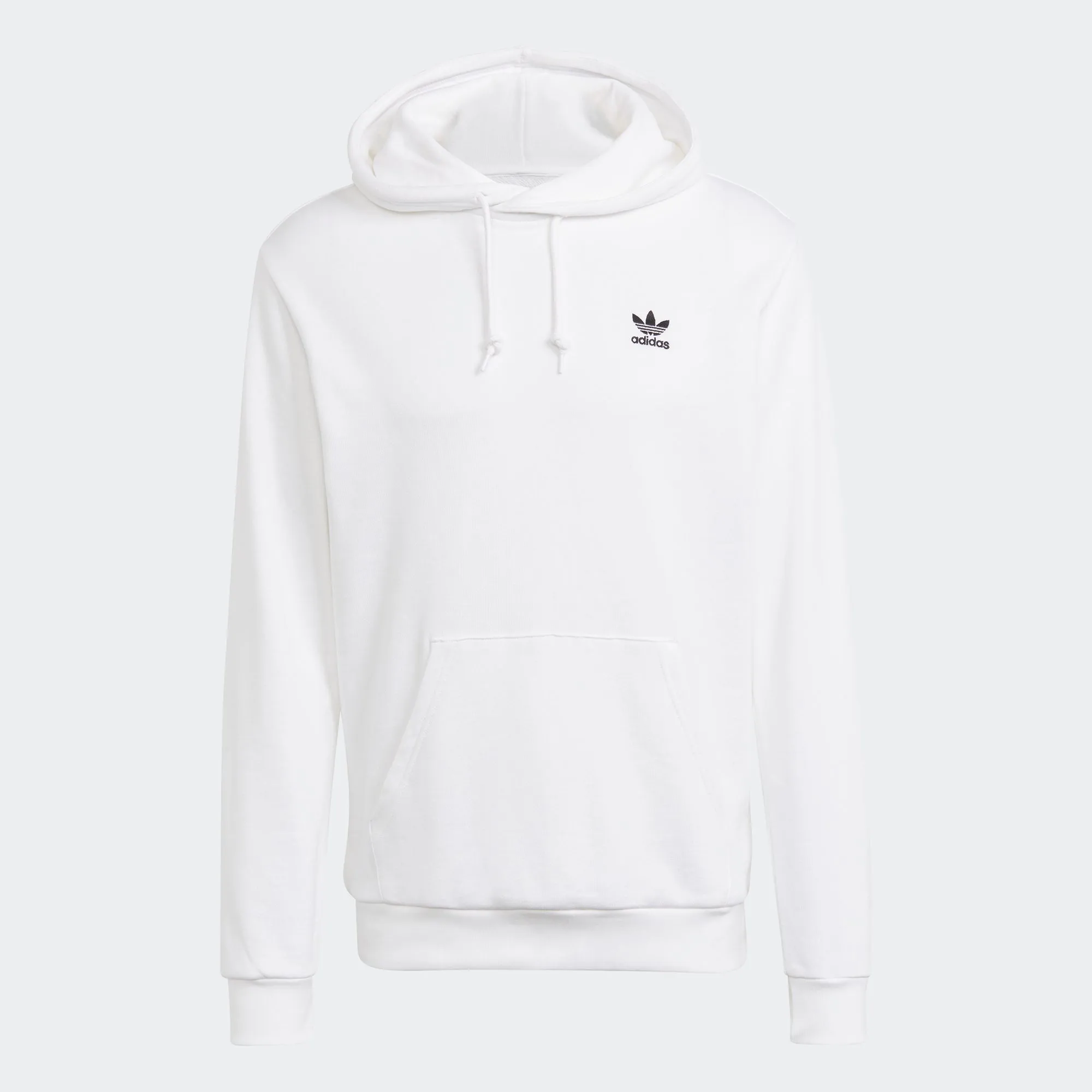 Men's adidas Essentials Trefoil Hoodie White