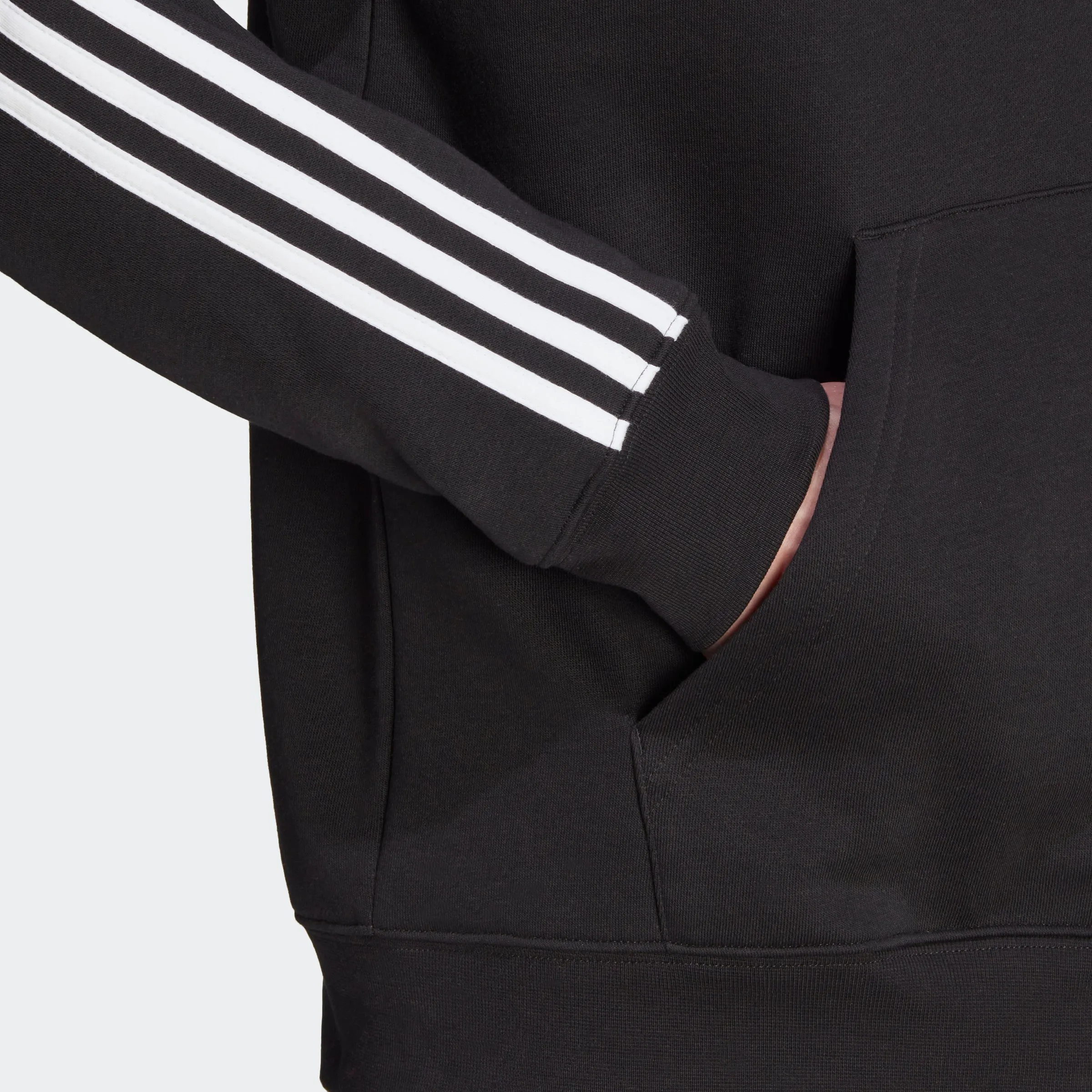 Men's adidas Originals Adicolor Classics 3-Stripes Hoodie Black