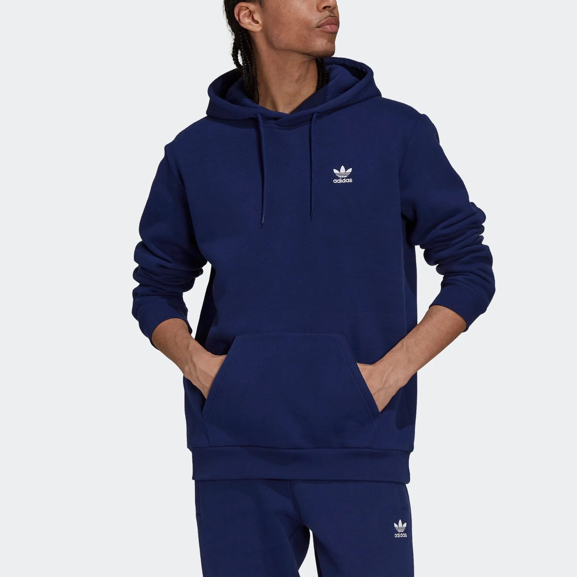 Men’s adidas Originals Adicolor Essentials Trefoil Hoodie Night Sky