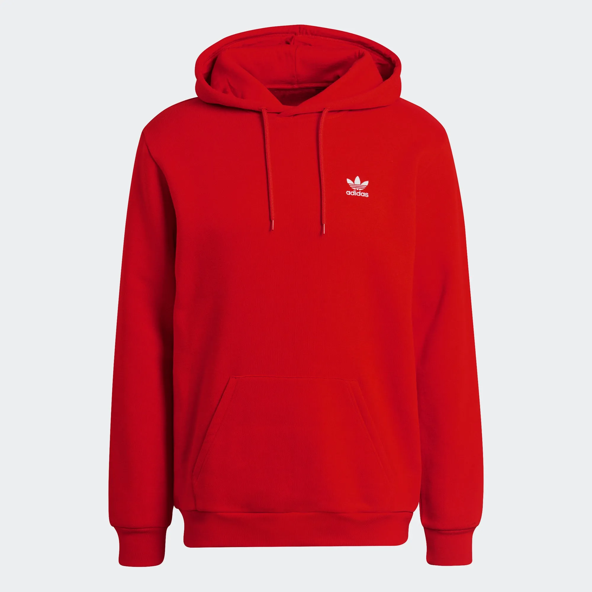 Men’s adidas Originals Adicolor Essentials Trefoil Hoodie Red