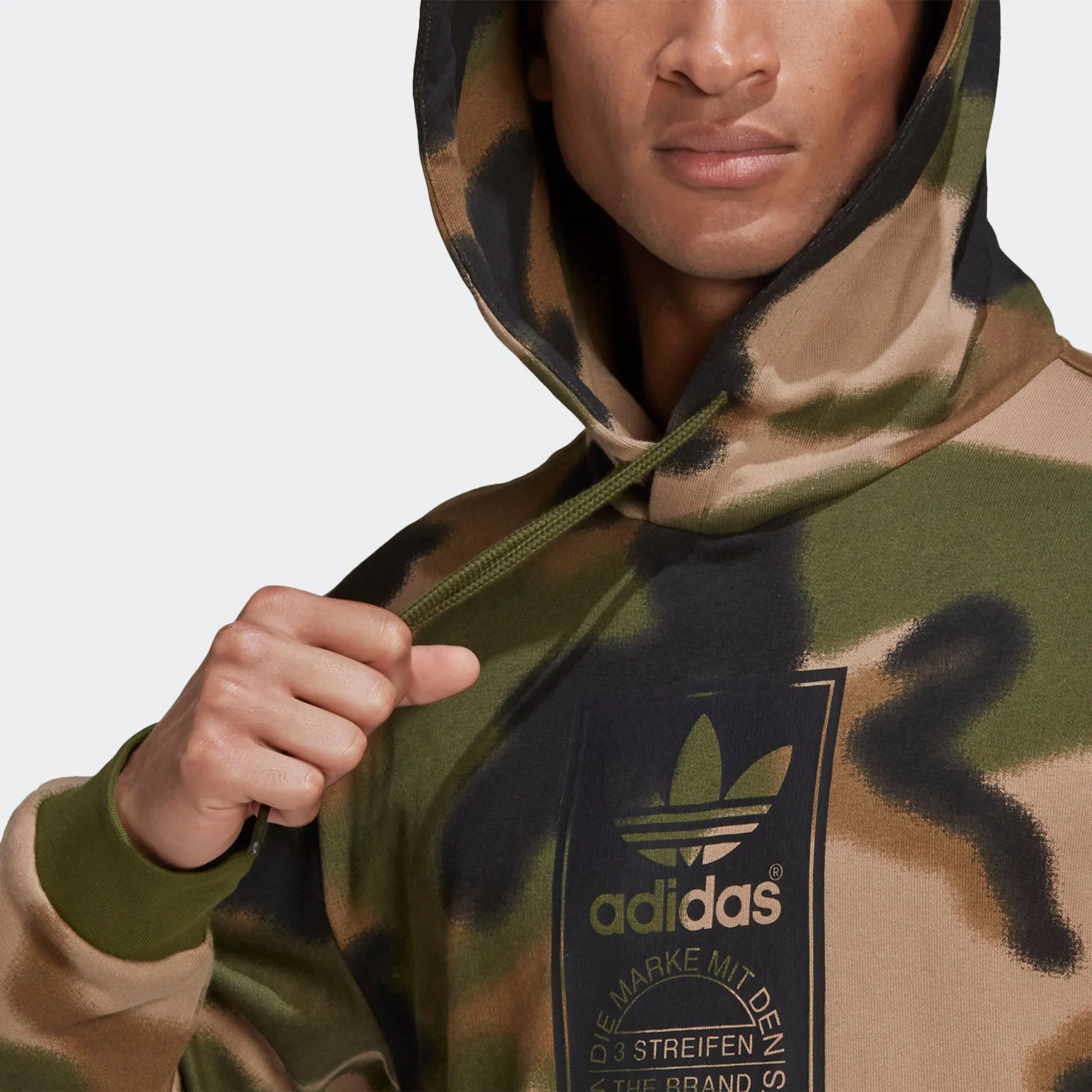 Men's adidas Originals Camo Allover Print Hoodie