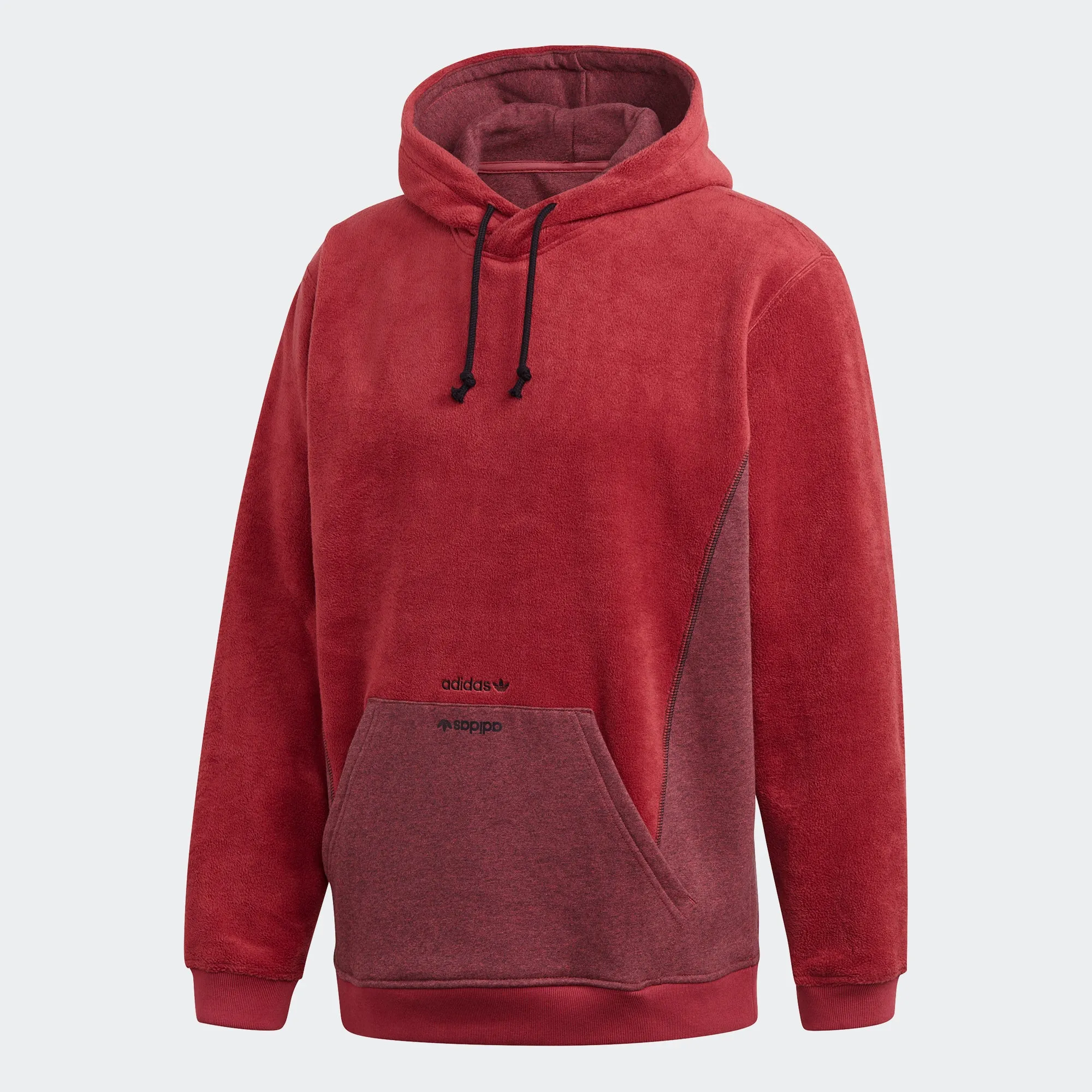 Men's adidas Originals R.Y.V. Hoodie Legacy Red