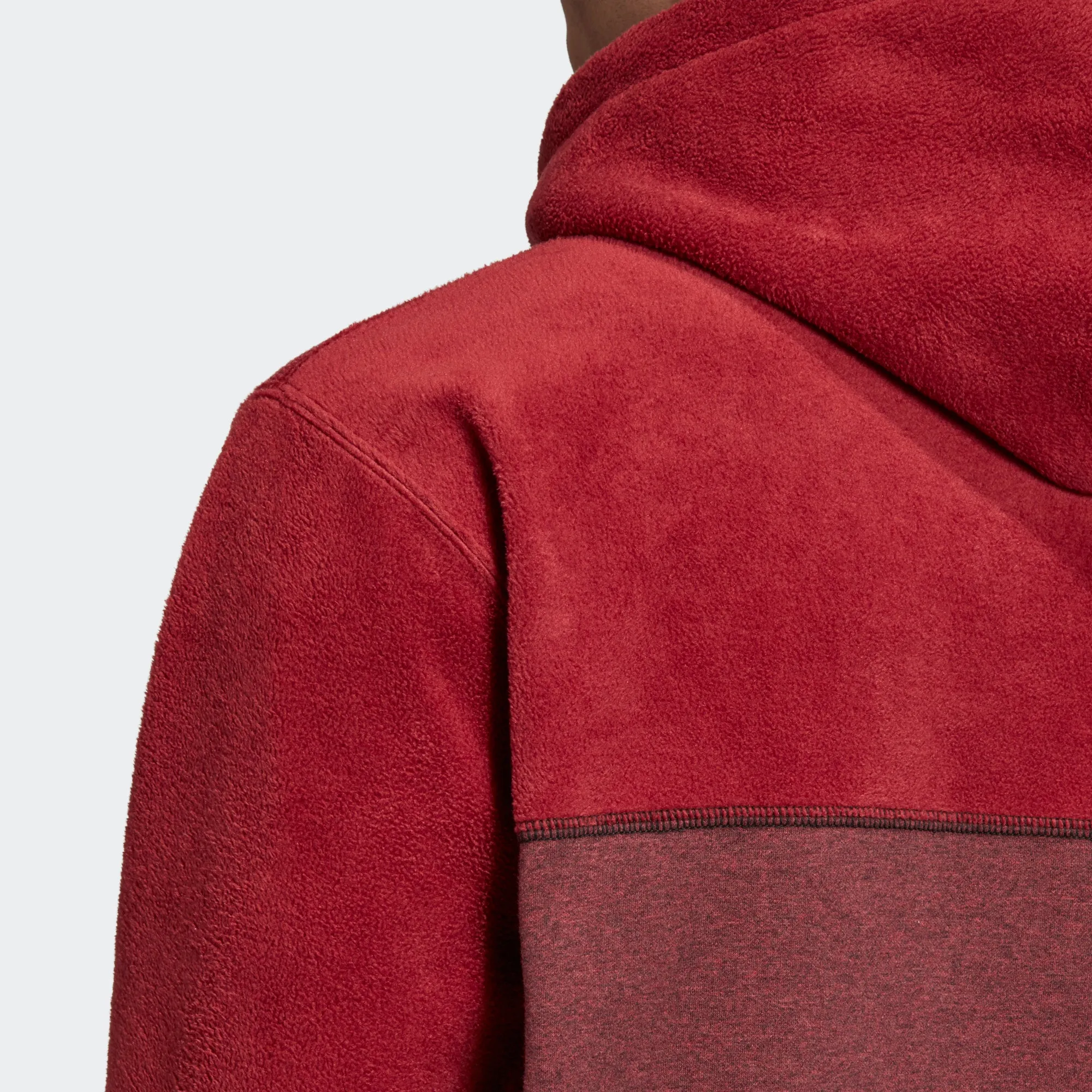 Men's adidas Originals R.Y.V. Hoodie Legacy Red