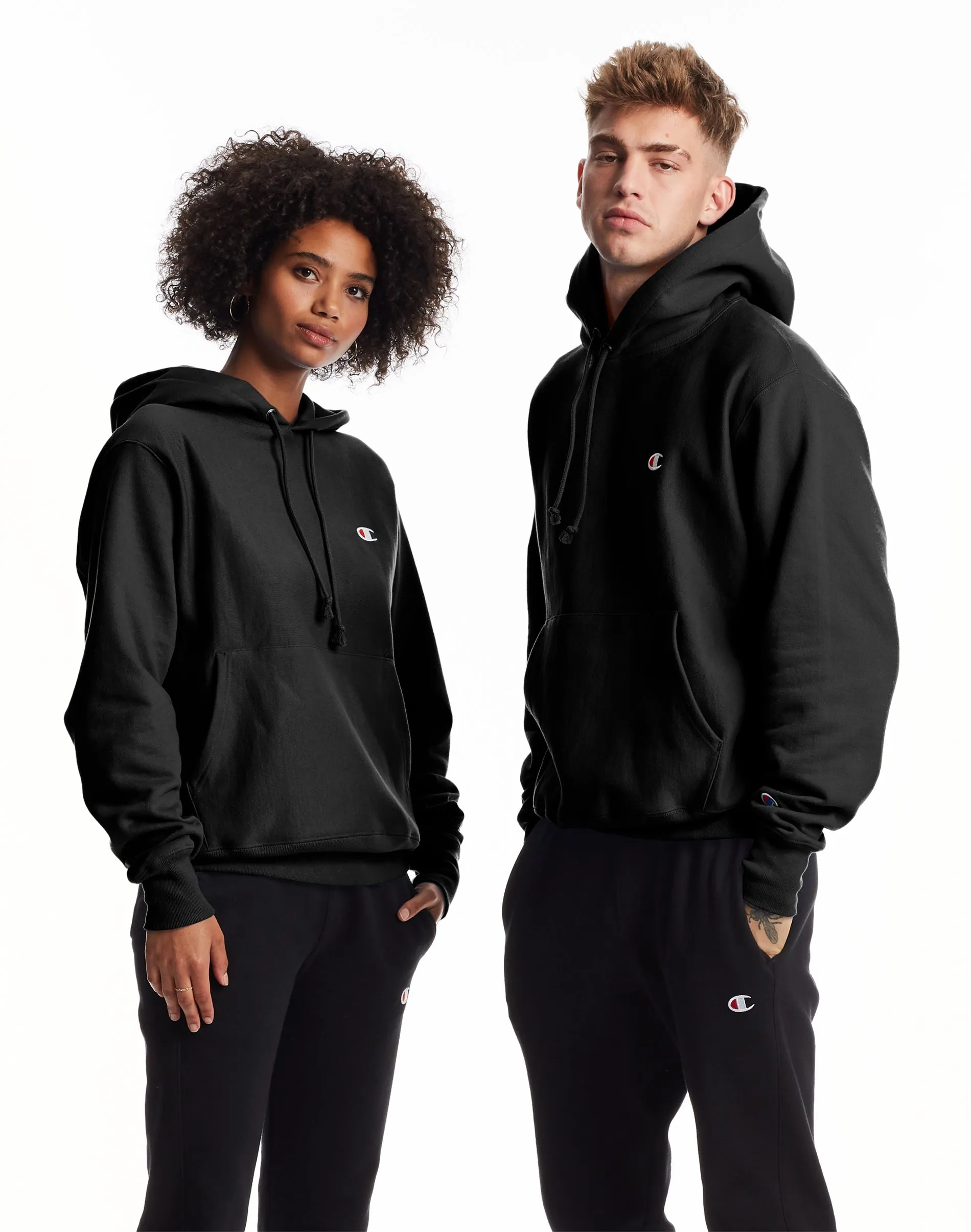 Men's Champion Life Reverse Weave Hoodie Black